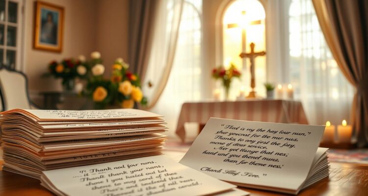 Wierszyki podziękowania dla siostry zakonnej